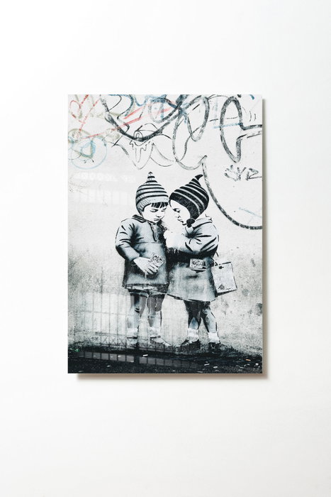 Wallity Cuadro Decorativo Banksy 70 x 100 cm